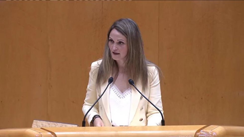 La senadora onubense de Cs, María Ponce.