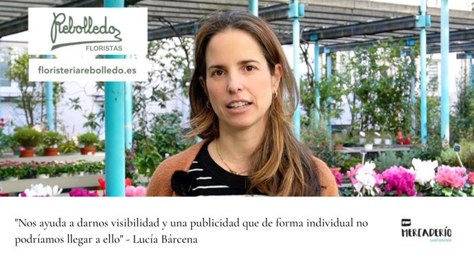 Lucía Bárcena de Rebolledo Floristas en Santander.