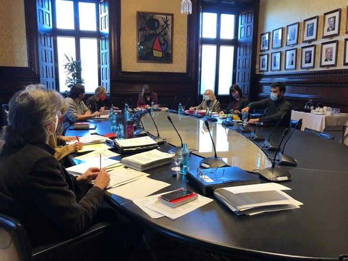 Arxiu - Reunió de la mesa del Parlament de Catalunya 