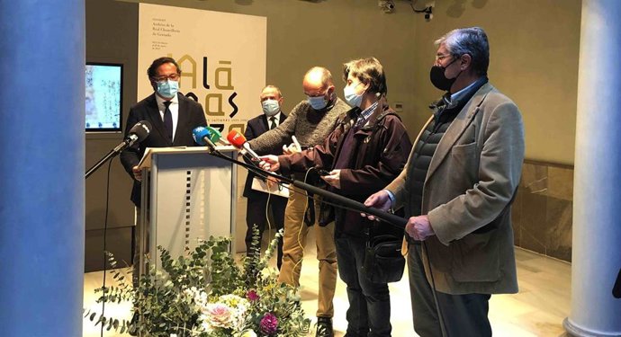 Apertura de la exposición 'Alamas nazaríes. Los autógrafos de los sultanes (1454-1492)'.