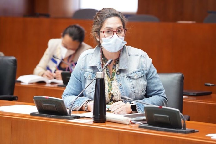 La portavoz de Sanidad de Cs en las Cortes de Aragón, Susana Gaspar.