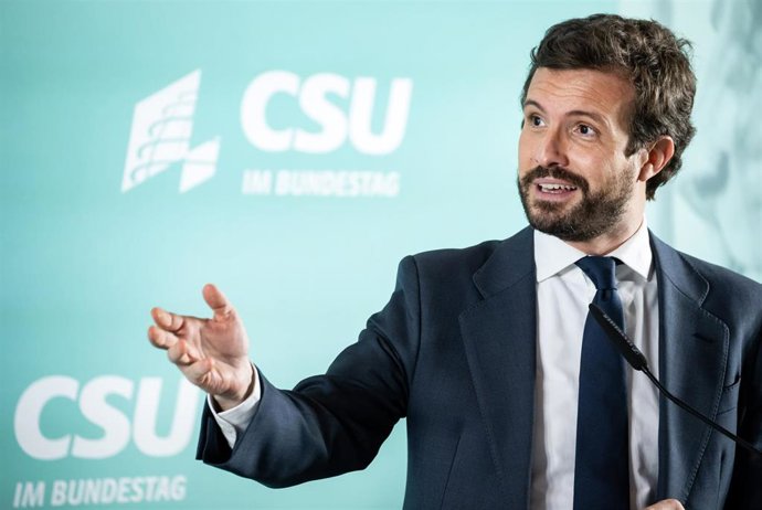 El líder del PP, Pablo Casado, se reúne en Berlín  con el presidente de la Unión Demócrata Cristiana de Alemania (CDU) Friedrich Merz, y después asiste al congreso de la CSU. 