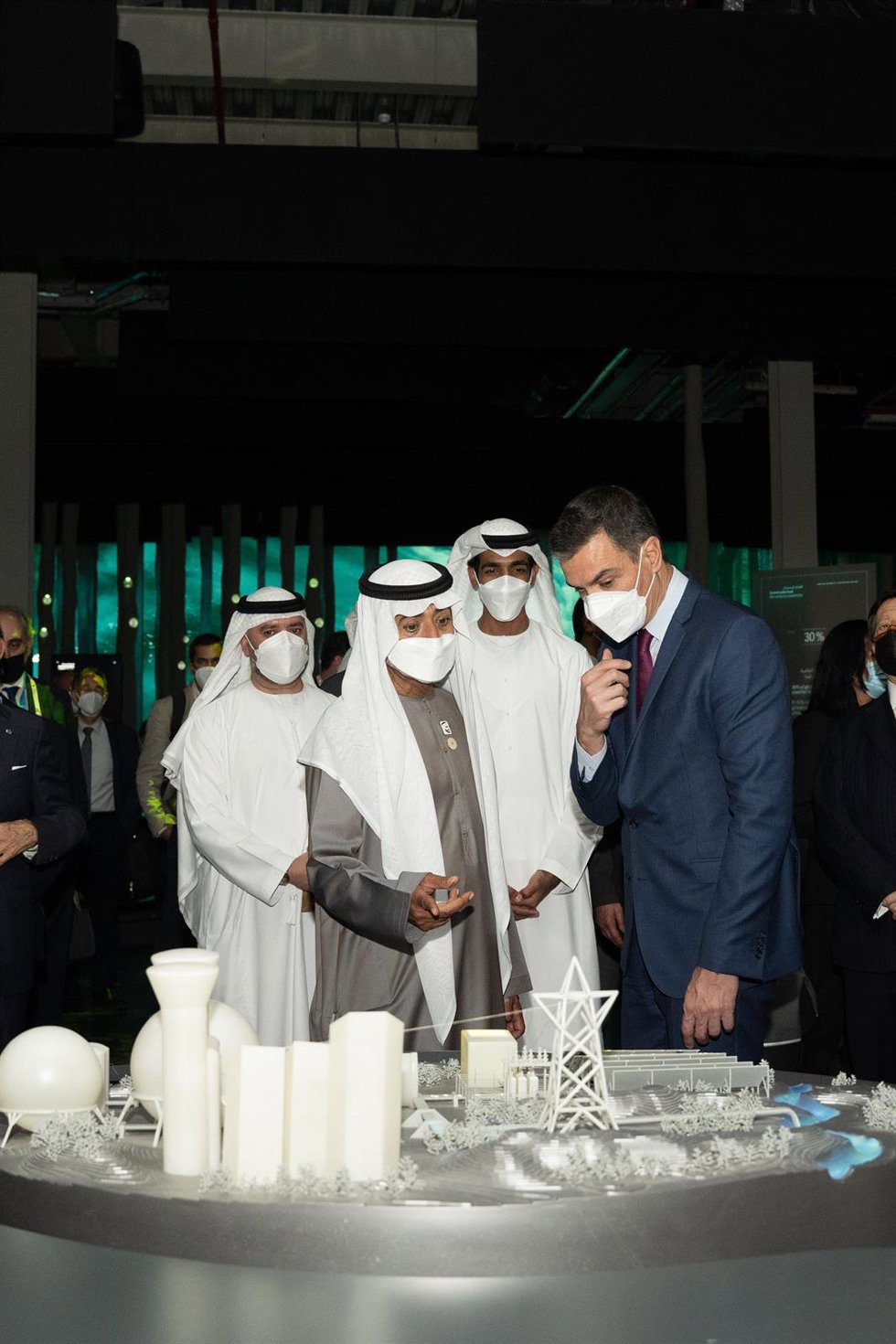 El presidente del Gobierno, Pedro Sánchez, visita la Expo de Dubái