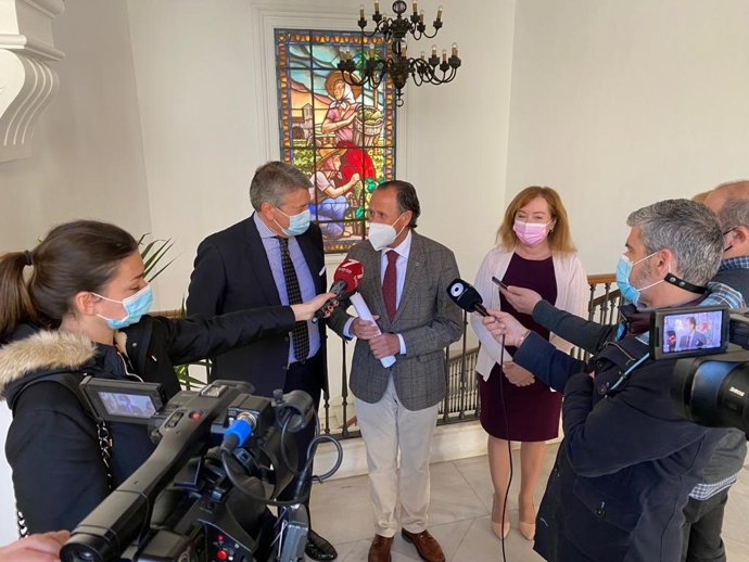 El vicepresidente primero y responsable del área de Coordinación y Desarrollo Estratégico, Productivo y Social, José María Román.