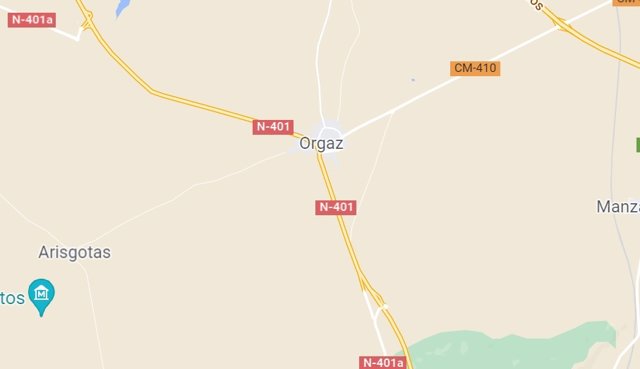Archivo - Imagen de Orgaz en Google Maps