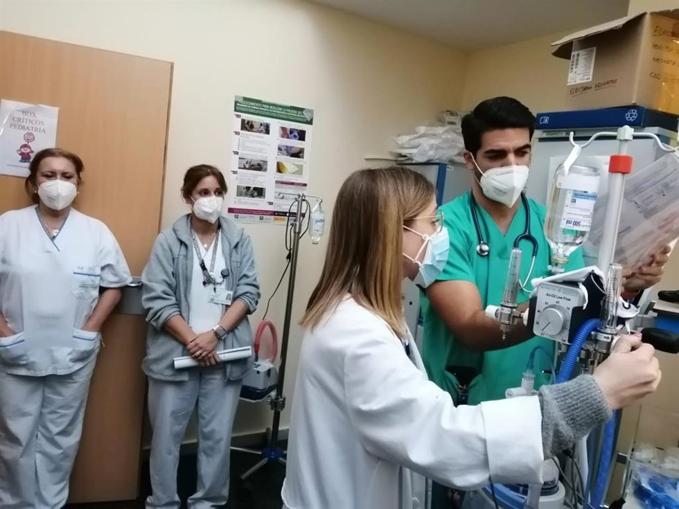 Formación sobre atención pediátrica.