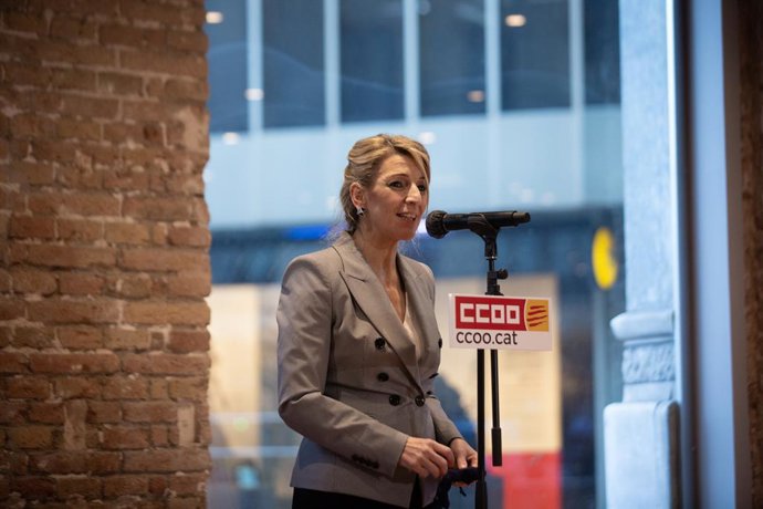 La vicepresidenta segona del Govern i ministra de Treball i Economia Social, Yolanda Díaz