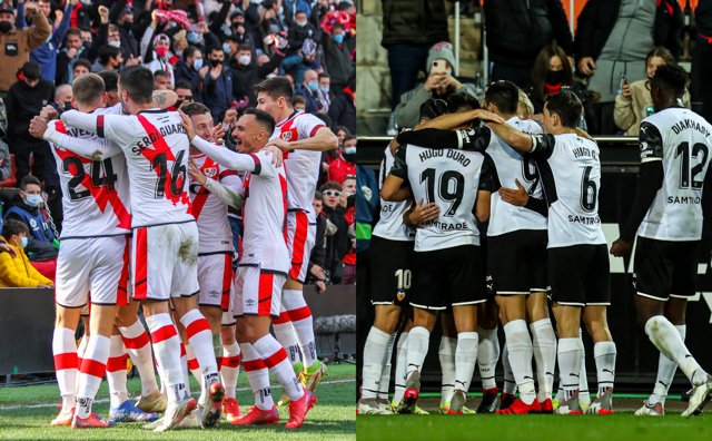 Rayo y Valencia, a semifinales de la Copa del Rey