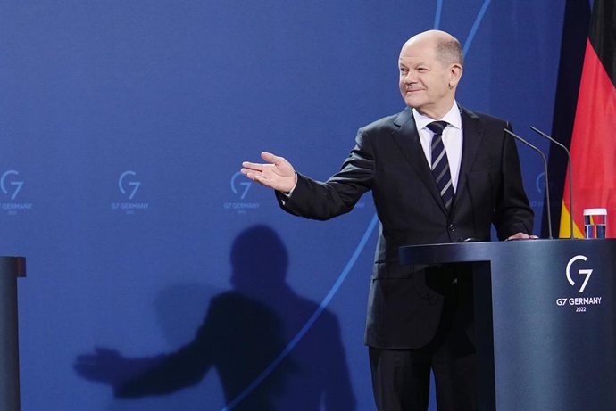 Imagen de archivo del canciller alemán, Olaf Scholz