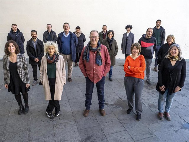 La candidatura a la junta directiva de Òmnium liderada por Xavier Antich.