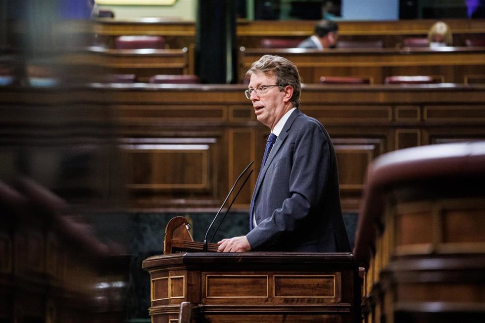 El portavoz del PDeCAT en el Congreso, Ferran Bel.