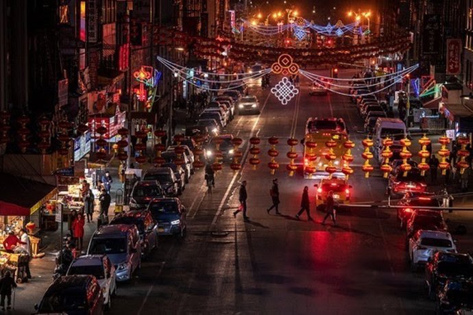 Chinatown en Manhattan (Nueva York)