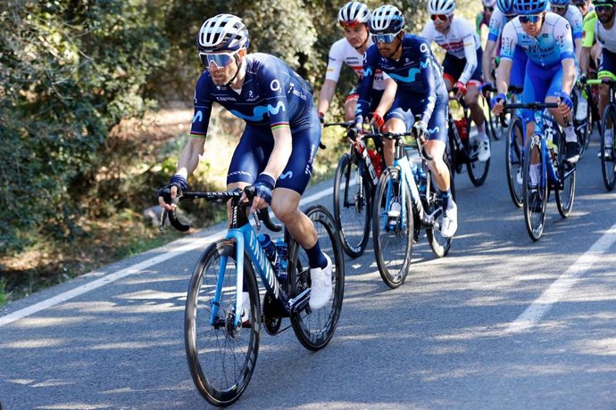 Alejandro Valverde. 2022 Challenge Mallorca. Trofeo Serra de Tramuntana. Lloseta. 28.1.2022.