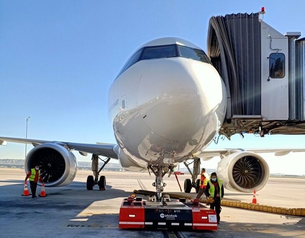 Iberia Airport Services atendió en 2021 a cerca de 47 millones de pasajeros, un 60% más que en 2020