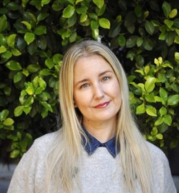 La escritora valenciana Myriam Imedio