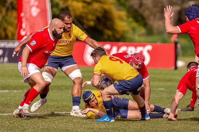 Archivo - Portugal - España, rugby