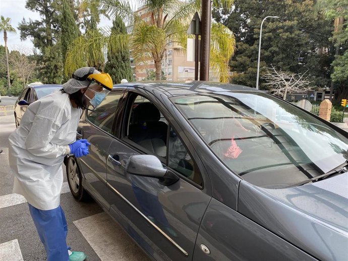 Profesionales del Autocovid del Hospital Regional de Málaga realizan más de 51.000 PCR desde el inicio de pandemia de la COVID