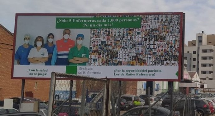 Satse lanza una campaña en Andalucía para alertar de los "déficits" de las plantillas de enfermería
