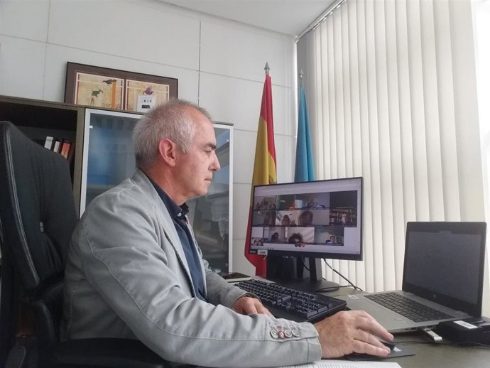 Archivo - El director xeneral de Política Llingüística, Antón García.