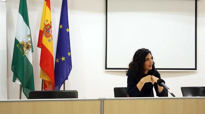 La delegada territorial de Igualdad en Sevilla, Ana González.