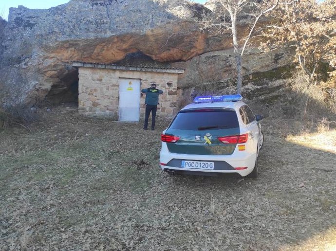 La Guardia Civil patrulla en la zona del monte Valonsadero