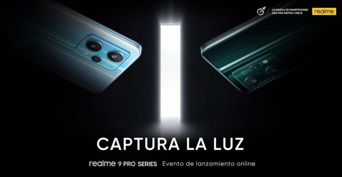 Anuncio de la presentación global de realme 9 Pro Series