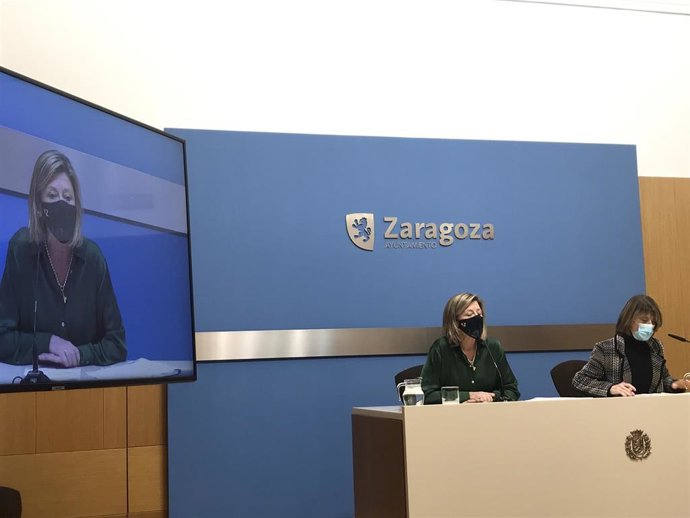 La consejera municipal de Infraestructuras del Ayuntamiento de Zaragoza, Patricia Cavero