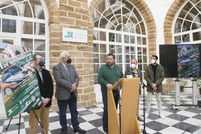 Presentación de la primera 'Cronometrada de Benamahoma'.