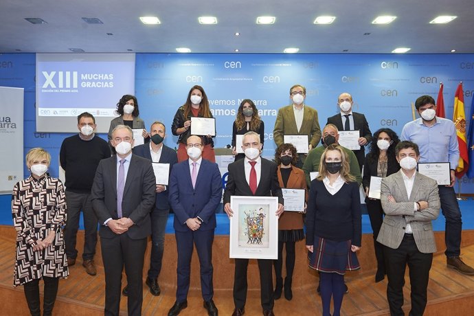 Entrega del Premios Azul a la Promoción de la Salud en el Trabajo a la empresa Smurfit Kappa