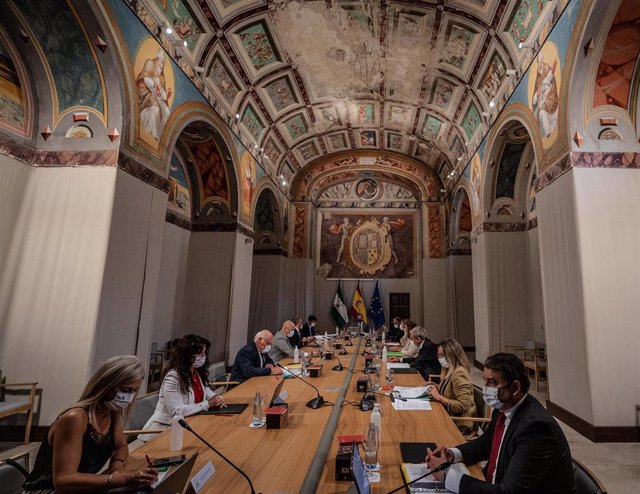 Archivo - Reunión del Consejo de Gobierno de la Junta celebrado en Úbeda en septiembre de 2020.