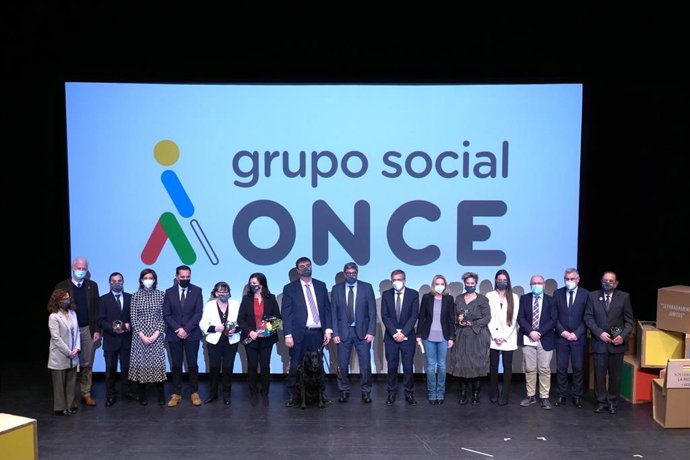 Entrega de los premios Solidario ONCE 2021-2022