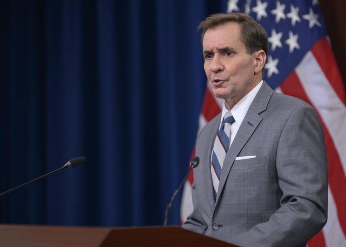 Archivo - El portavoz del Pentágono, John Kirby.