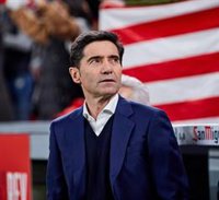 Marcelino: "Fuimos una muralla, 90 minutos en el campo del Madrid"