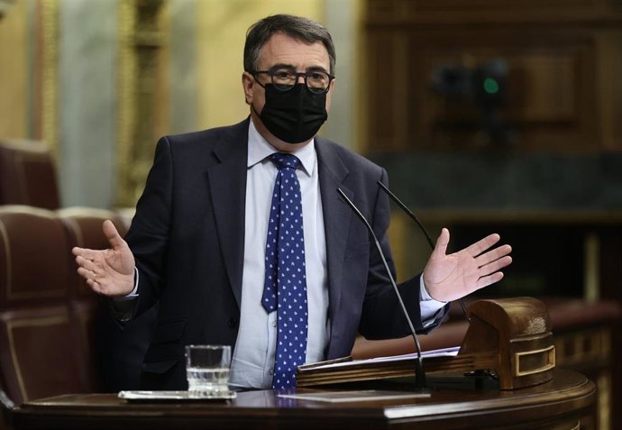 El portavoz del PNV en el Congreso de los Diputados, Aitor Esteban.