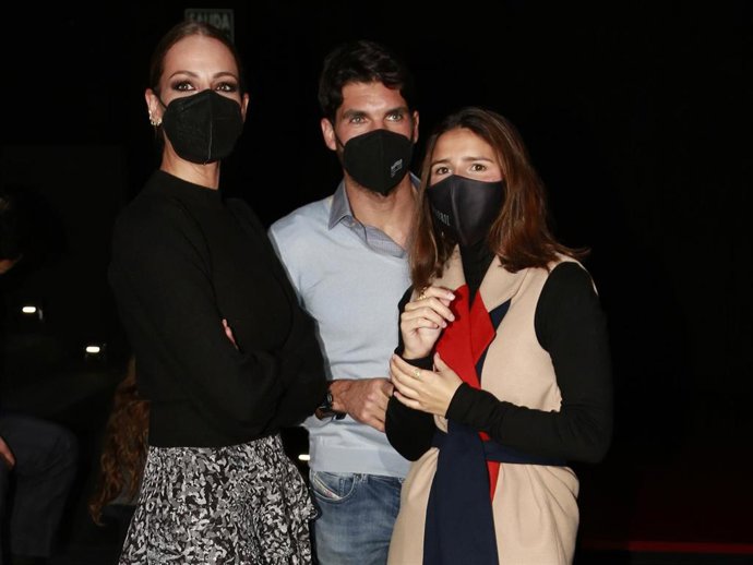 Eva González y Cayetano Rivera con su sobrina, Tana Rivera