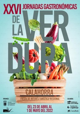 Las XXVI Jornadas Gastronómicas de la Verdura de Calahorra se celebrarán entre el 23 de abril y el 1 de mayo