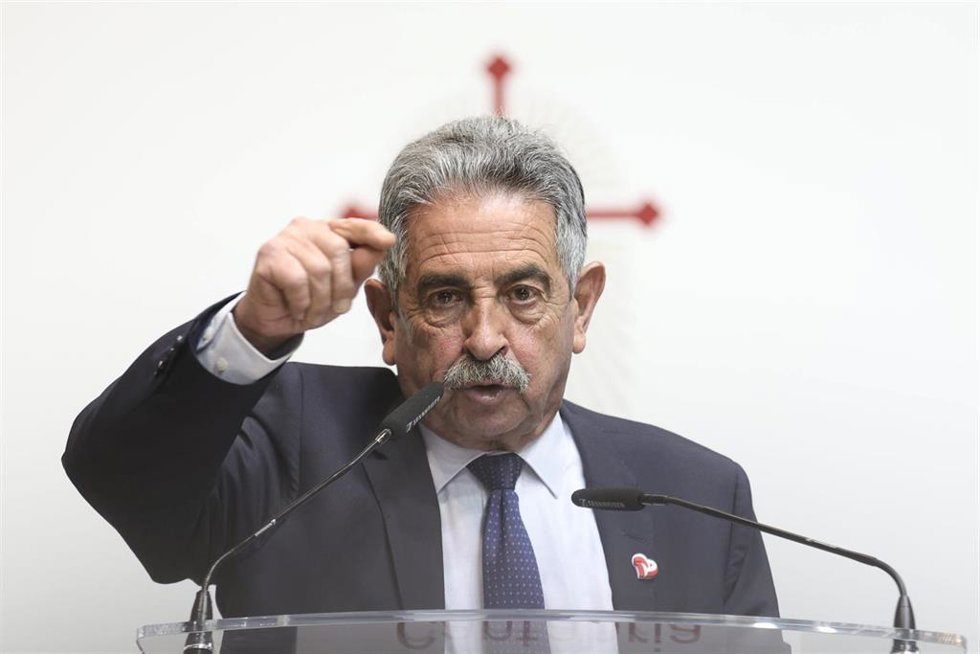 El presidente de Cantabria, Miguel Ángel Revilla