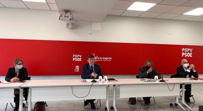 El presidente de la Generalitat Valenciana y secretario general del PSPV-PSOE, Ximo Puig.