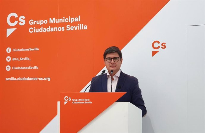 Archivo - Sevilla.-Cs califica de "auténtico fraude" el parón de la comisión de seguimiento de los acuerdos del Pleno 