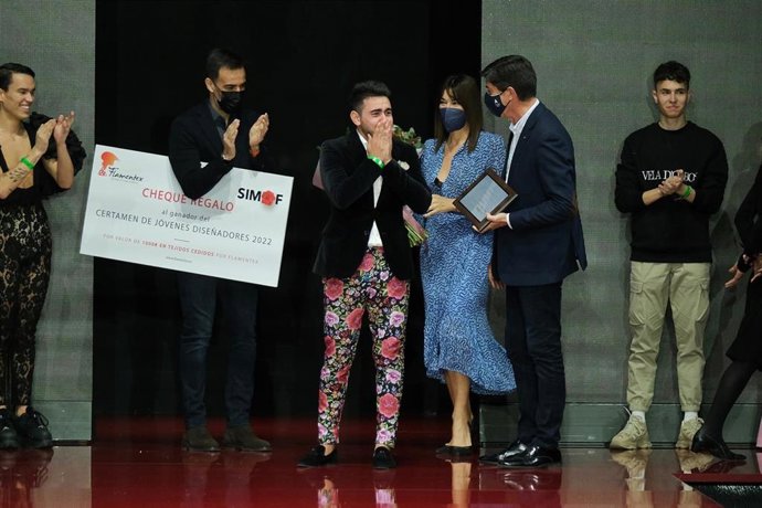 El vicepresidente de la Junta y consejero de Turismo, Regeneración, Justicia y Administración Local, Juan Marín, en Simof.