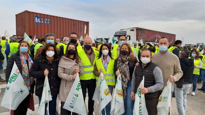 Apoyo del PP andaluz a agricultores y ganaderos