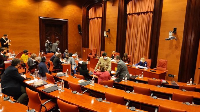 Reunión de la Junta de Portavoces del Parlament del 4 de febrero.