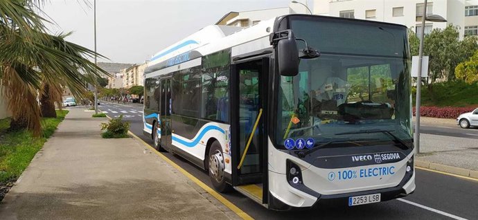 Guagua eléctrica de Titsa