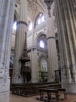 Archivo - Interior de la Catedral de Salamanca