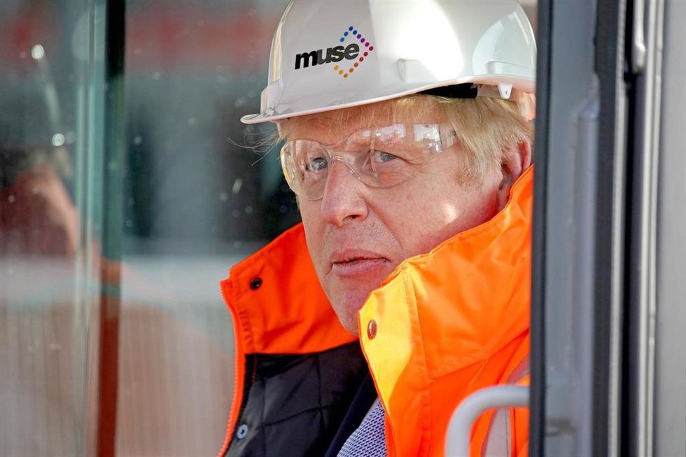 El primer ministro de Reino Unido, Boris Johnson. 