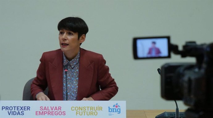 La portavoz nacional del BNG, Ana Pontón.