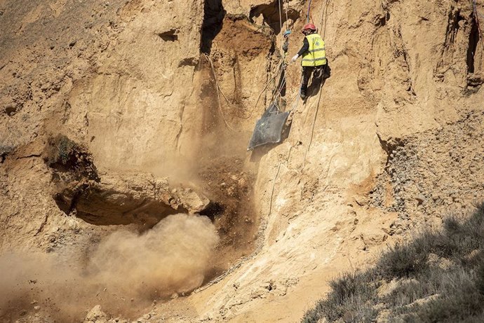 El Gobierno de La Rioja finaliza las obras de estabilización del talud en la carretera LR-131 en el  Pozo Cubillas