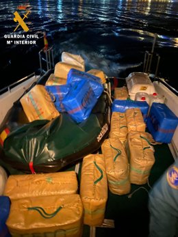 Estupefacientes aprehendidos por la Guardia Civil de Ceuta