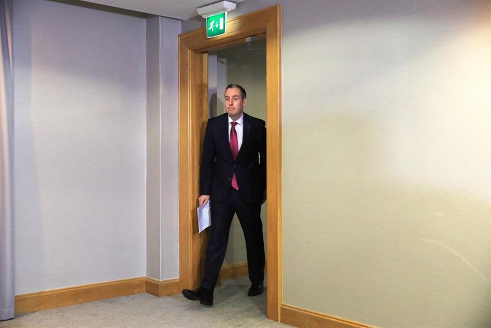 El dimitido primer ministro de Irlanda del Norte, Paul Givan