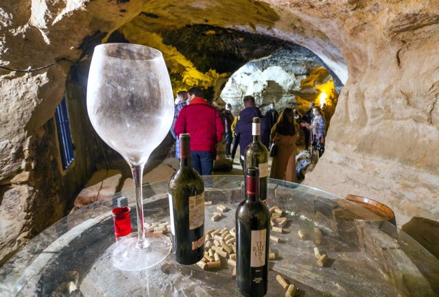 Bodega subterránea Don Ángel en Aranda de Duero